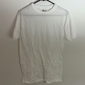 Hanes Classic White Short Sleeve Tee